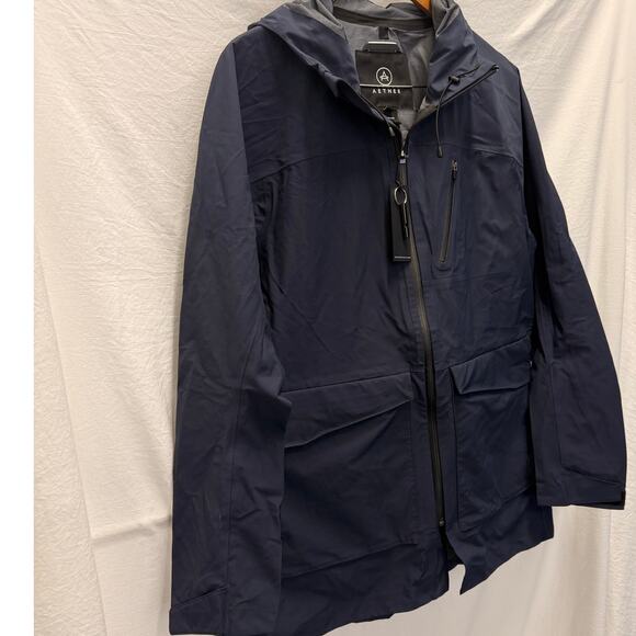 Aether Apparel | NEW Mens Cascade Jacket in Total Eclipse Size 3 Gorpcore Hiking - Picture 4 of 9